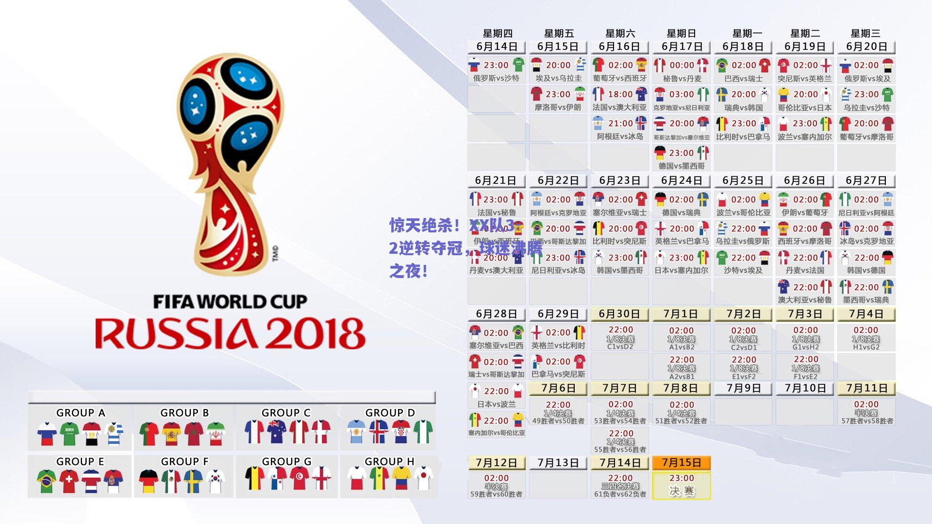 惊天绝杀！XX队3-2逆转夺冠，球迷沸腾之夜！